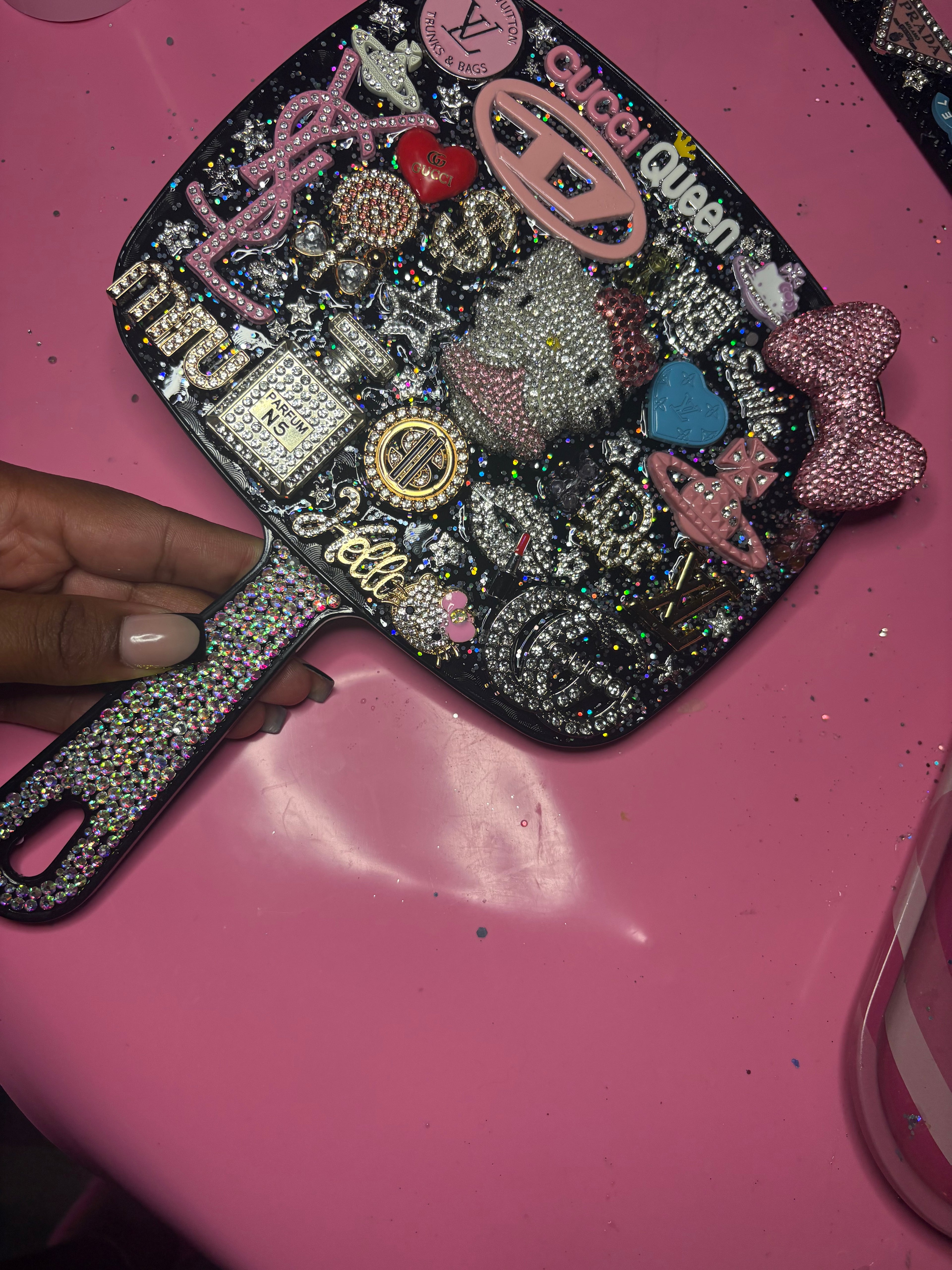 Custom Handheld  Mirror